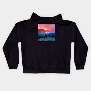 Beautiful Mountains Kids Hoodie